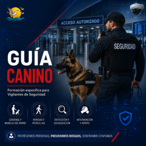 Servicio de vigilancia con perros (Guías caninos)